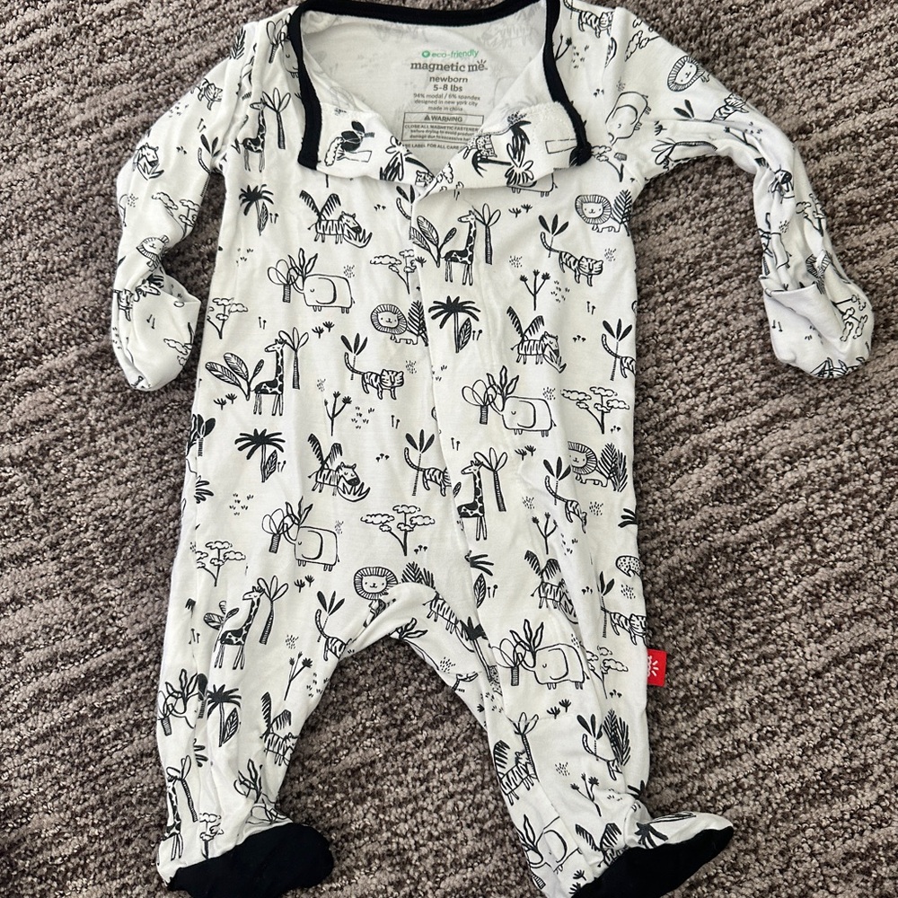 Magnetic Me footie pajamas